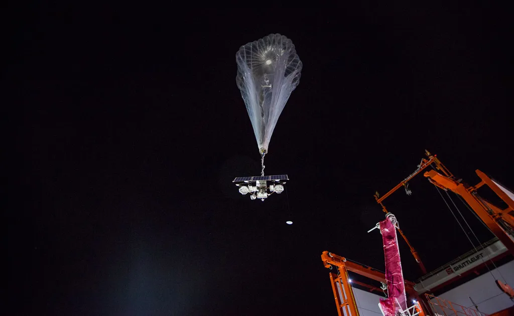 Project Loon balonlarını fırlatmak için geliştirilen araç tanıtıldı