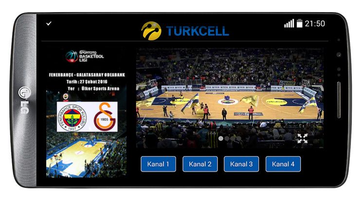 Turkcell LTE Broadcast ile canlı maç yayını test etti