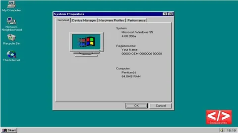 Windows 95 anılarınızı bu özel emülatör ile tazeleyin