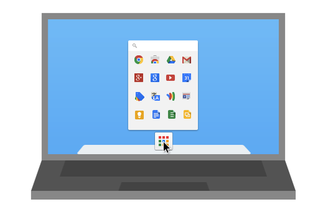 chrome uygulama başlatıcı