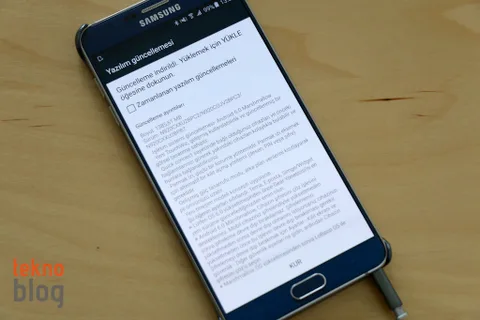 Galaxy Note 5 Marshmallow güncellemesi Türkiye’deki cihazlara geldi
