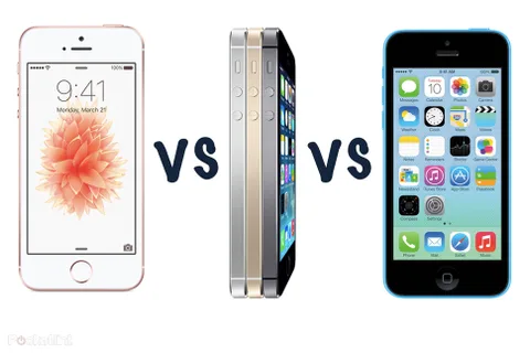 iPhone SE, iPhone 5s ve iPhone 5c karşı karşıya
