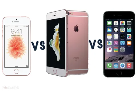 iPhone SE, iPhone 6s ve iPhone 6 karşı karşıya
