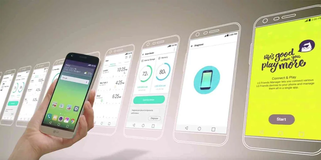 LG G5 yenilikleri LG UX 5.0 ile daha kolay kullanılacak