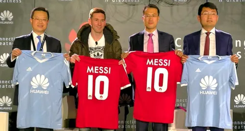 Lionel Messi Huawei’nin küresel marka elçisi oldu