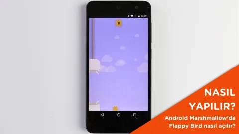 Android Marshmallow Flappy Bird oyunu nasıl açılır?