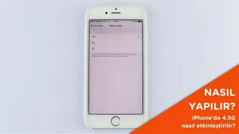 iPhone 4.5G ayarı nasıl yapılır? – Video