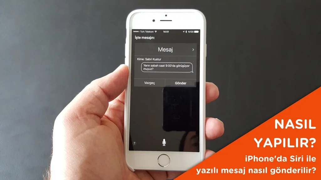 Siri ile iPhone’da yazılı mesaj nasıl gönderilir? – Video