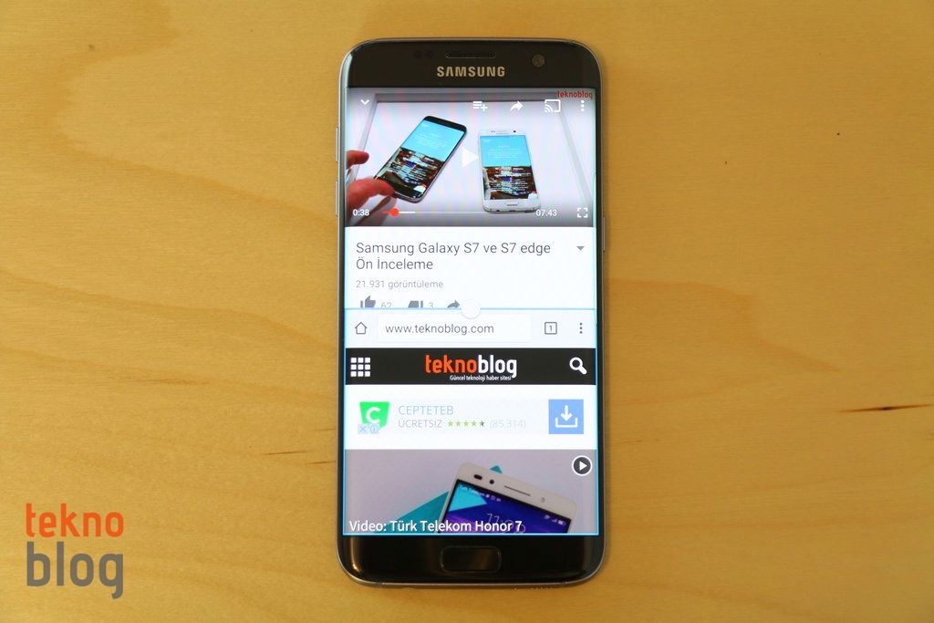 Samsung Galaxy S7 edge İncelemesi