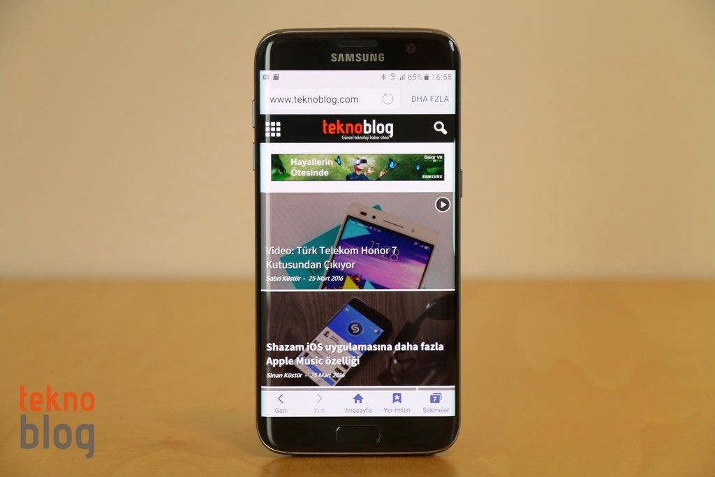 Samsung Galaxy S7 edge İncelemesi