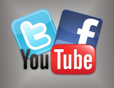 facebook twitter youtube