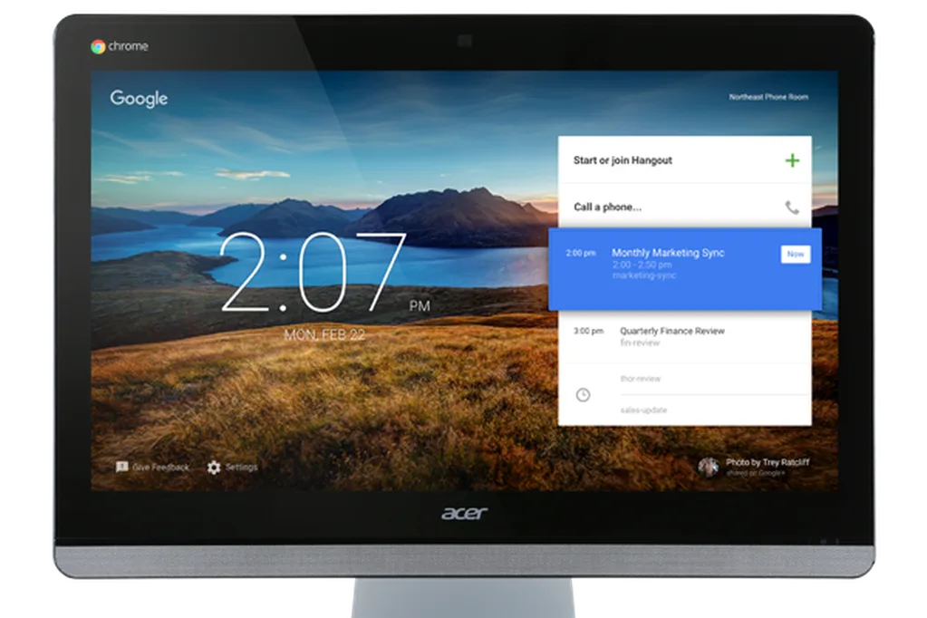 Google ve Acer’dan video konferans odaklı Chromebase