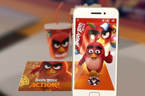 Angry Birds Action! sanal ve gerçek arasındaki çizgiyi inceltiyor