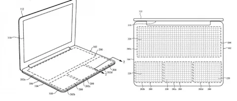 Apple MacBook için touchpad klavye teknolojisi geliştirdi