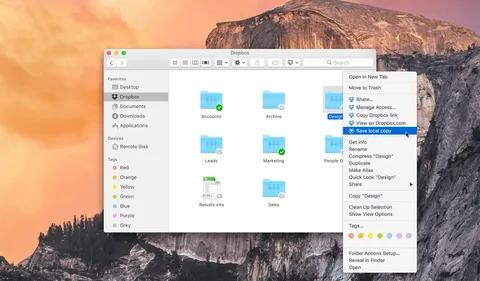 Dropbox bulut dosyalarını masaüstünde göstercek