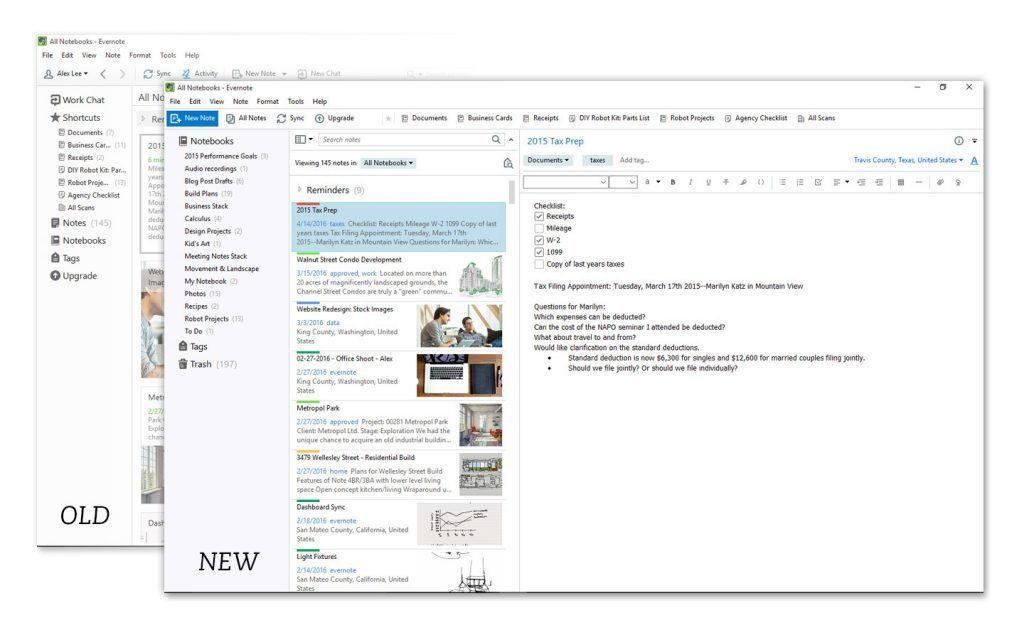 evernote windows uygulaması 