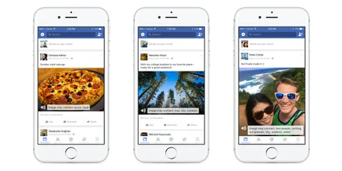 Facebook iOS uygulaması yapay zeka ile görme engellilere fotoğrafları gösterecek