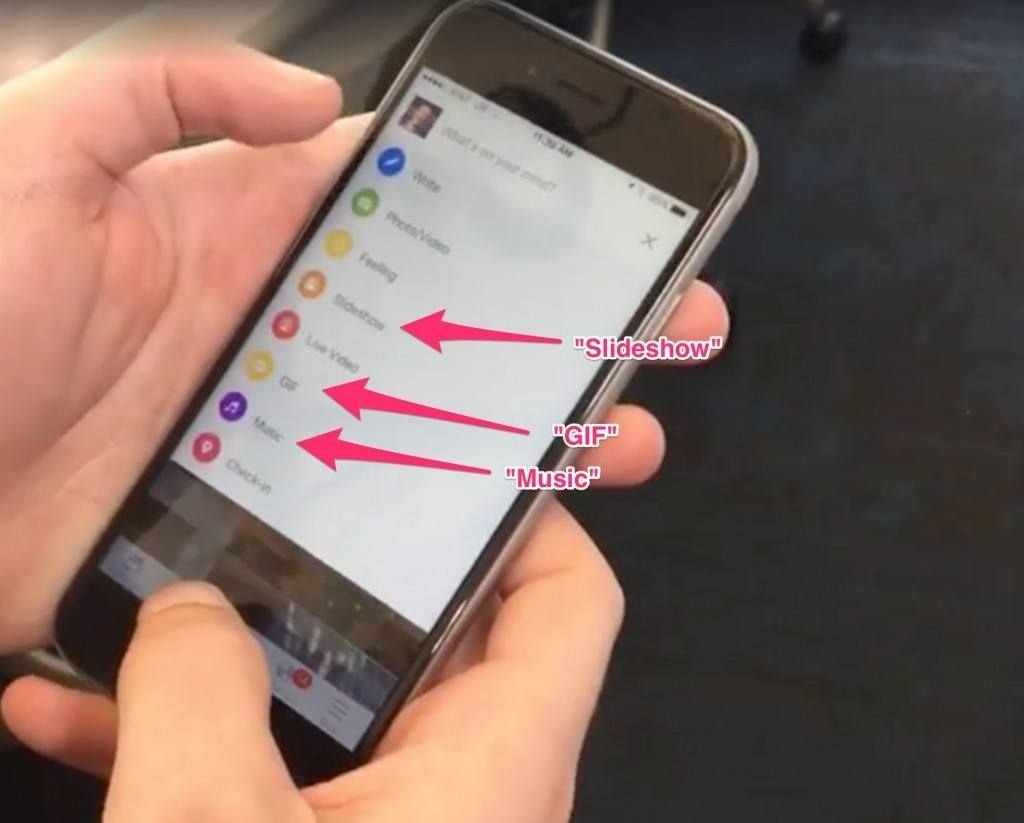 facebook iphone uygulaması sarı versiyon