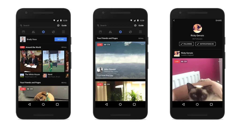 Facebook Live ile gruplar ve etkinlikler içinde canlı yayın yapılabilecek
