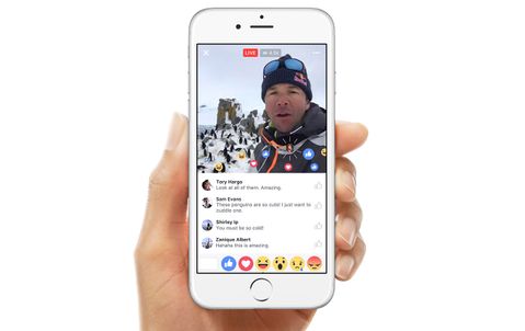 Facebook Live ile gruplar ve etkinlikler içinde canlı yayın yapılabilecek