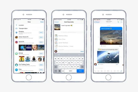 Facebook Messenger Dropbox dosyalarını kolaylıkla paylaştırıyor