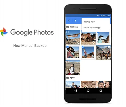 Google Fotoğraflar elle yedekleme imkanı sunuyor