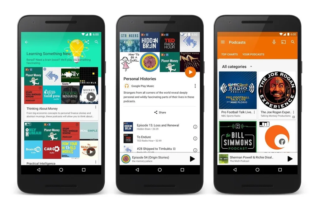 Google podcast uygulaması 60 Db’yi geliştiren şirketi satın aldı