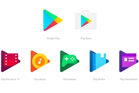 Google Play servisleri yeni ikonlar ile şimdi daha güncel