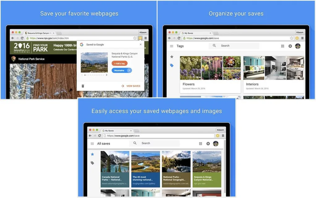 “Google’a Kaydet” Chrome eklentisi web sayfalarını saklıyor