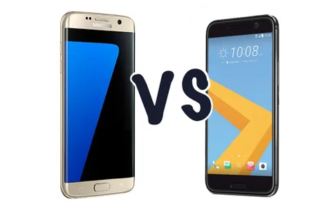 HTC 10 ve Samsung Galaxy S7 edge karşı karşıya