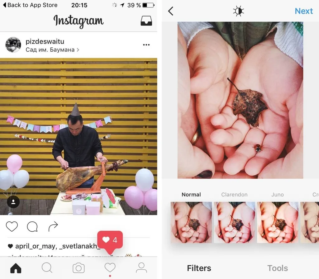Instagram yeni tasarım ile siyah ve beyaza yönelebilir