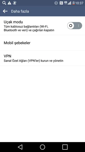 lg android telefonlarda 4.5g