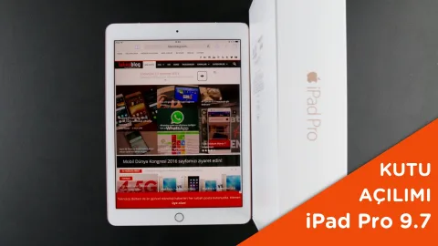 Video: iPad Pro 9.7 Kutusundan Çıkıyor