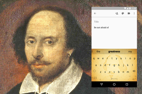 ShakeSpeak: SwiftKey’den Shakespeare tarzına uygun klavye