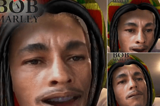snapchat bob marley