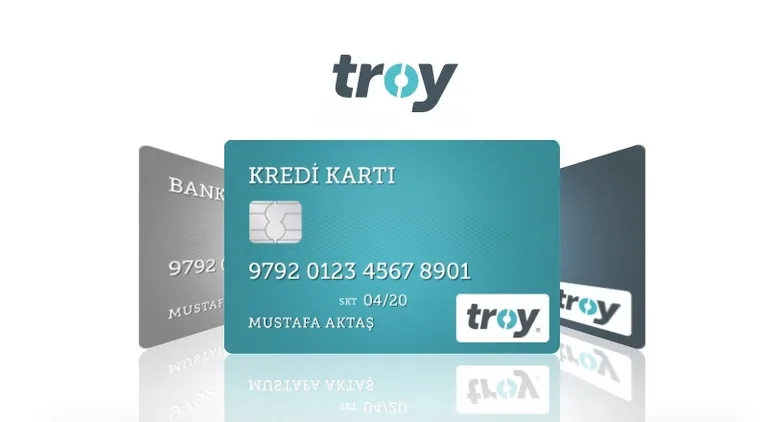 TROY ödeme yöntemi ile çalışan kredi kartları kullanıma sunuluyor