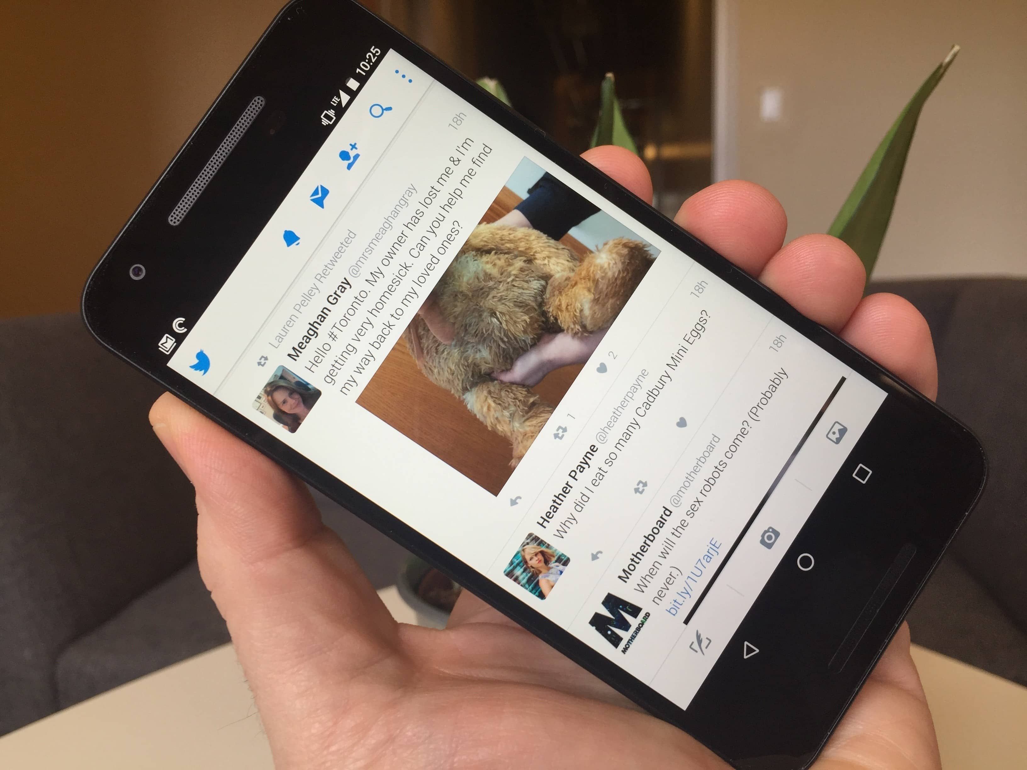 twitter gece modu android