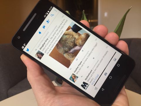 twitter gece modu android