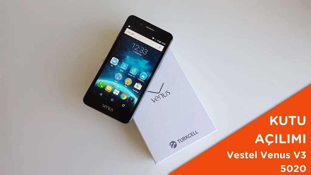 Video: Vestel Venus V3 5020 Kutusundan Çıkıyor