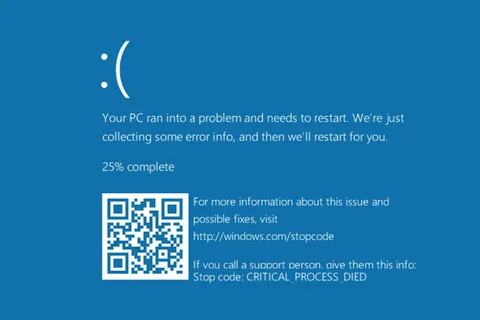 Windows 10 mavi ekranlarına QR kodları ekleniyor