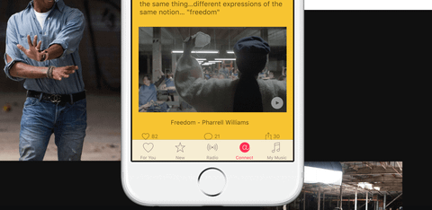 Apple Music Connect iOS 10 ile arka plana atılabilir
