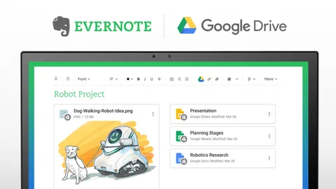 Evernote Google Drive entegrasyonuyla dosya erişimini kolaylaştırıyor