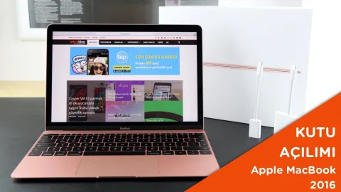 Video: Apple MacBook 2016 Kutusundan Çıkıyor