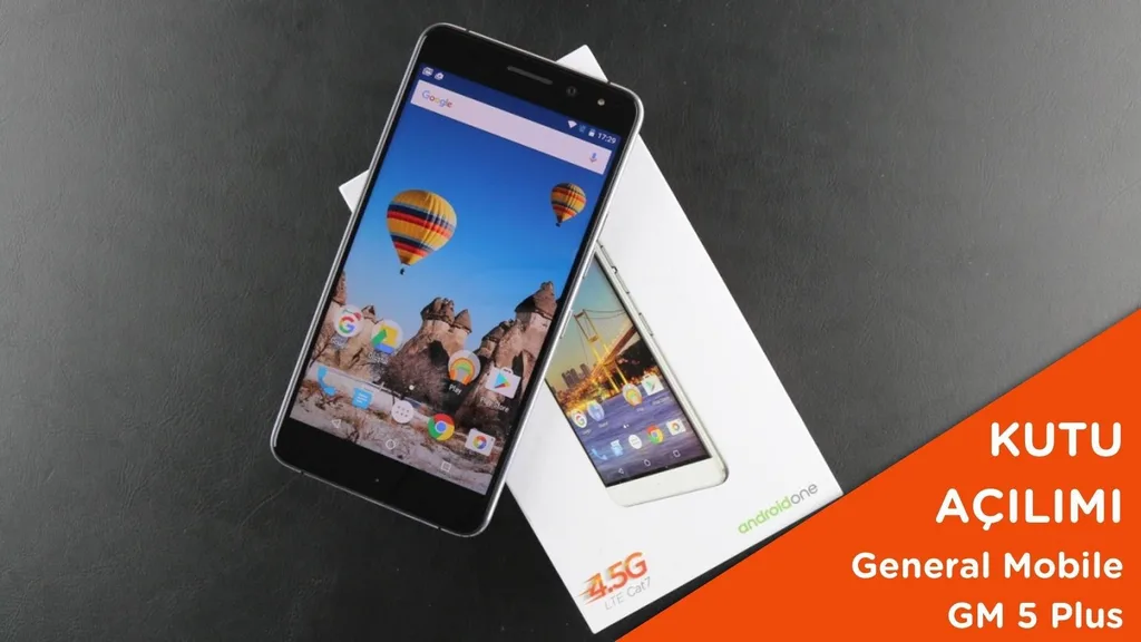 Video: General Mobile GM 5 Plus Kutusundan Çıkıyor
