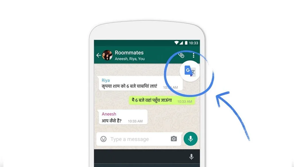 Google Çeviri Android’de her uygulamada çalışıyor