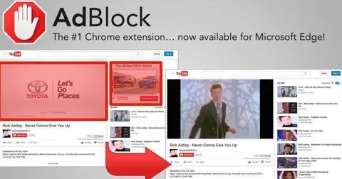 Microsoft Edge AdBlock desteğine kavuştu