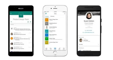 Microsoft SharePoint yeni mobil uygulamalarına kavuşuyor