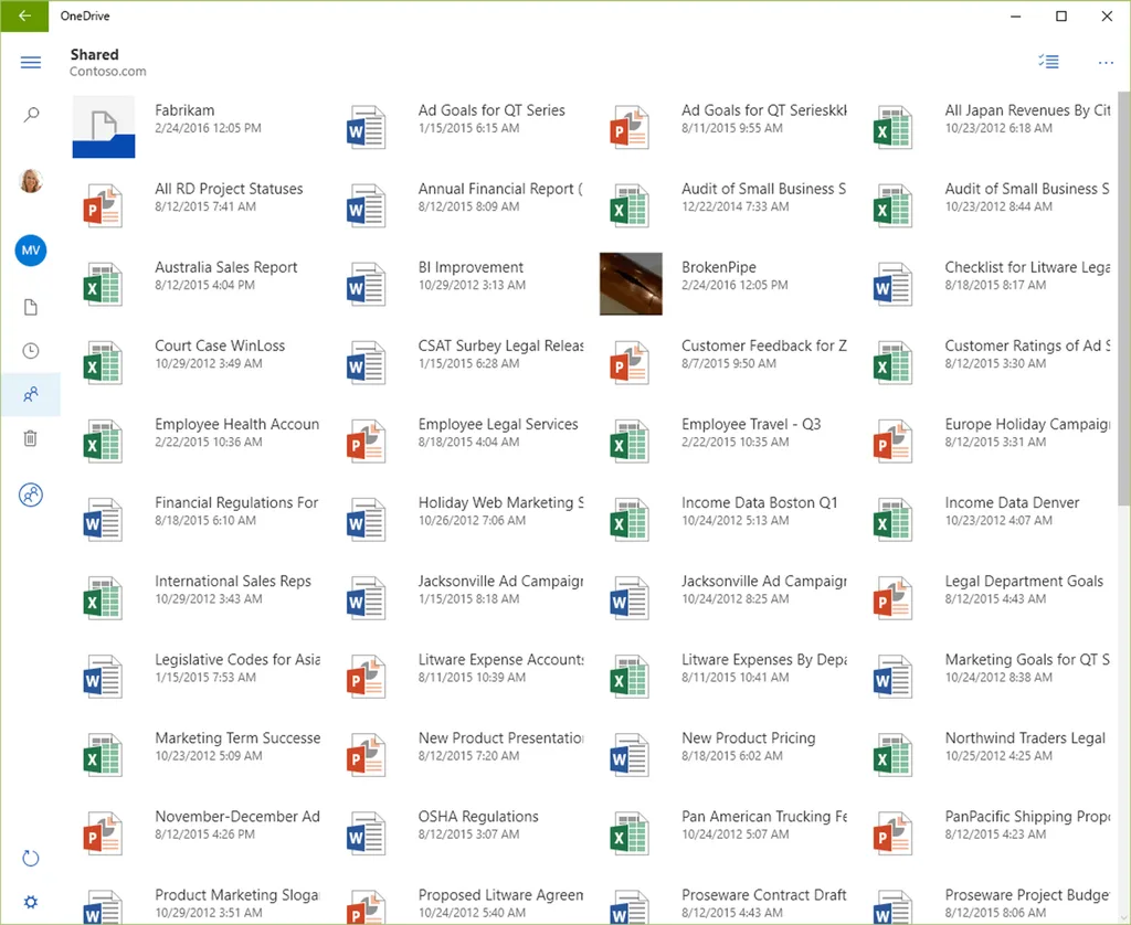 OneDrive Windows 10 uygulaması dokunma desteği sunuyor