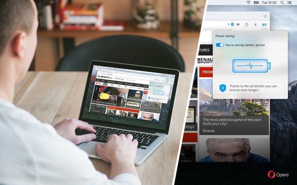 opera web guc koruma modu