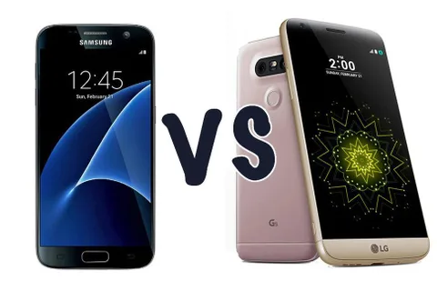 Samsung Galaxy S7 ve LG G5 karşı karşıya